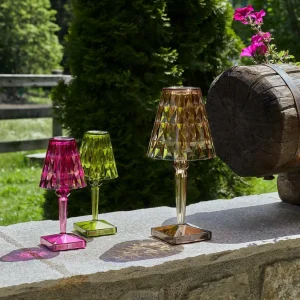 Kartell Lampe à poser LED décorative Battery, verte^ Lampes Décoratives