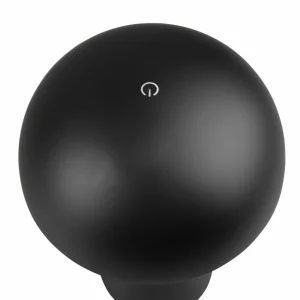 Reality Leuchten Lampe à poser LED Lennon IP44 batterie dim noire^ Lampes Décoratives