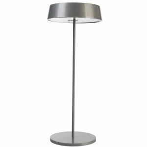 Deko-Light Lampe à poser LED Miram batterie, dimmable grise^ Lampes Décoratives