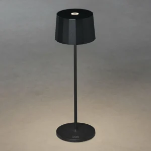 Konstsmide Lampe à poser LED Positano pour extérieur, noire^ Lampes Décoratives
