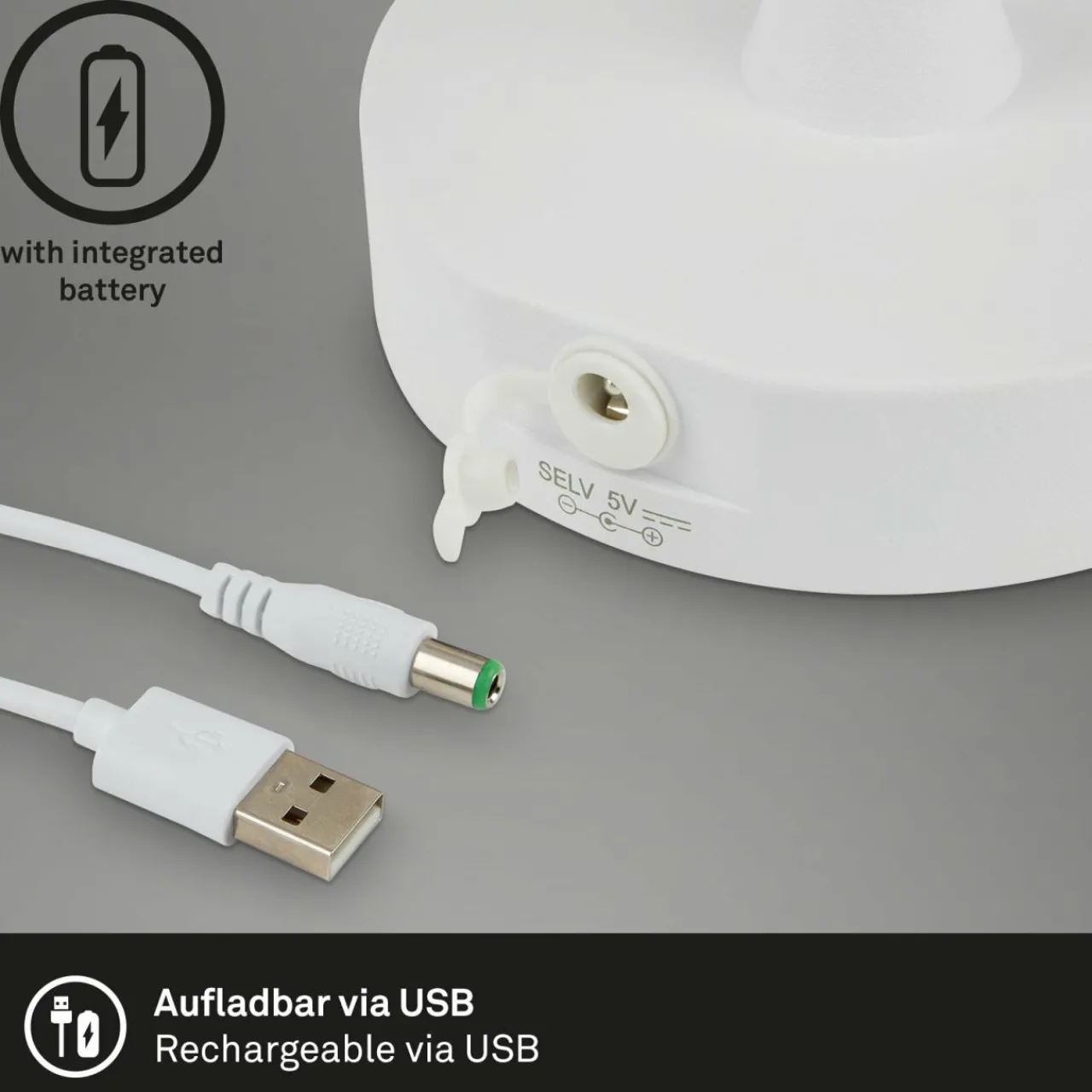 lampe__poser_led_rechargeable_dextrieur_campi_intensit_variable_blanc_5.webp Briloner Lampe à poser LED rechargeable d'extérieur Campi, intensité variable, blanc^ Lampes Décoratives