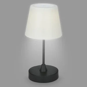 Briloner Lampe à poser LED rechargeable d'extérieur Campi, intensité variable, noir^ Lampes Décoratives
