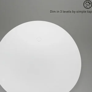 Briloner Lampe à poser LED rechargeable Fungo, blanc^ Lampes Décoratives