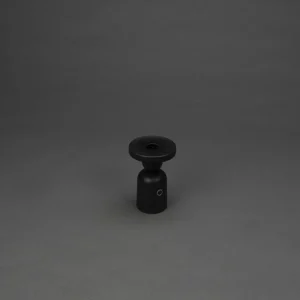 Konstsmide Lampe à poser LED rechargeable Nantes, noir, aluminium, IP54, variateur^ Lampes Décoratives