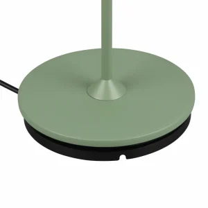 Reality Leuchten Lampe à poser LED rechargeable Suarez, vert, hauteur 39 cm, métal^ Lampes Décoratives