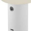 HELL Lampe à poser LED rechargeable Tiny-B, blanc, hauteur 13 cm, IP54, USB^ Lampes Décoratives