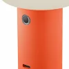 HELL Lampe à poser LED rechargeable Tiny-B, orange, hauteur 13 cm, IP54, USB^ Lampes Décoratives