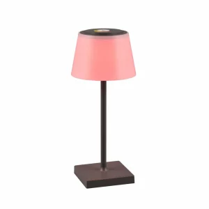Reality Leuchten Lampe à poser LED Sanchez RGBW/dim, anthracite^ Lampes Décoratives