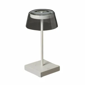 Konstsmide Lampe à poser LED Scilla avec USB, blanche^ Lampes Décoratives