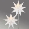 Markslöjd Lampe à poser étoile en papier Duva deux étoiles^ Lumière De Noël