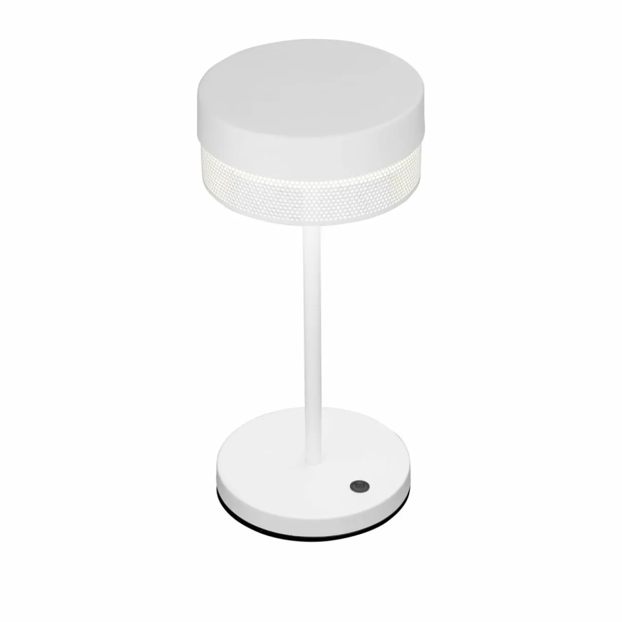lampe__table_led_rechargeable_mesh_hauteur__cm_blanc_1.webp HELL Lampe à table LED rechargeable Mesh, hauteur 30 cm, blanc^ Lampes Décoratives