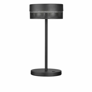 HELL Lampe à table LED rechargeable Mesh, hauteur 30 cm, noir^ Lampes Décoratives