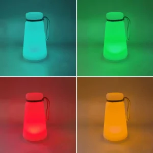 FH Lighting Lampe batterie LED Bruno 3 000 K, RVB, blanche^ Lampes Décoratives
