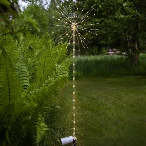 STAR TRADING Lampe déco LED Firework Outdoor blanc chaud pile^ Lampes Décoratives
