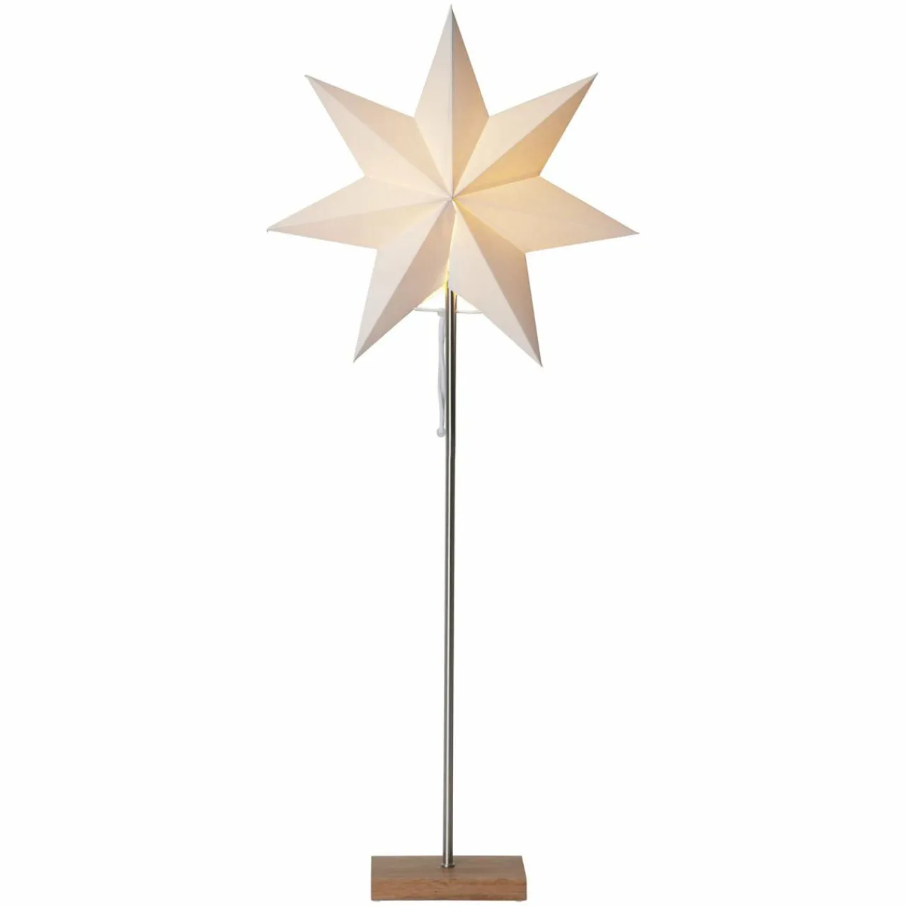 lampe_dco_moa_combi_toileabatjour_pied_chne_3.webp STAR TRADING Lampe déco Moa, combi étoile+abat-jour, pied chêne^ Lumière De Noël