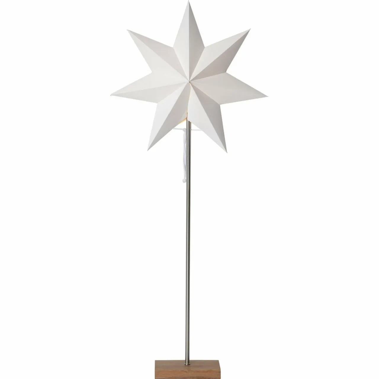 lampe_dco_moa_combi_toileabatjour_pied_chne_4.webp STAR TRADING Lampe déco Moa, combi étoile+abat-jour, pied chêne^ Lumière De Noël