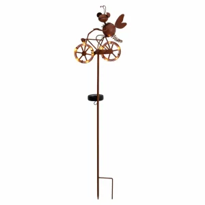 Näve Lampe déco solaire LED 5282414 avec vélo^ Lampes Décoratives