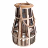 Näve Lampe déco solaire LED Panier, 34 cm, noir/naturel^ Lampes Décoratives