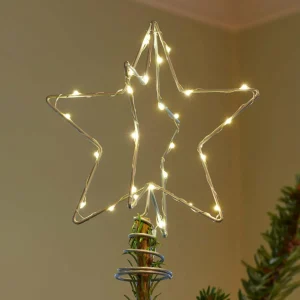 Sirius Lampe décorative LED Christmas Top, argentée^ Lumière De Noël