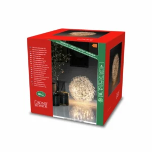 Konstsmide Christmas Lampe décorative LED Drahtball, Ø 25cm, 80 LEDs^ Lumière De Noël