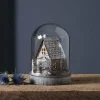 STAR TRADING Lampe décorative LED Kupol Maison, marron^ Lumière De Noël