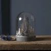 STAR TRADING Lampe décorative LED Kupol scène de forêt, marron^ Lumière De Noël