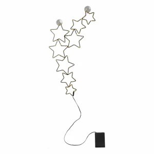 STAR TRADING Lampe décorative LED Stella, 8 étoiles, sur piles^ Lumière De Noël