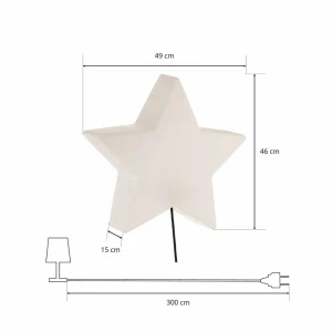 Nowodvorski Lighting Lampe décorative Star avec câble et fiche^ Lumière De Noël