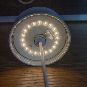 Eco-Light Lampe de table batterie LED Cocktail, dim, blanche^ Lampes Décoratives