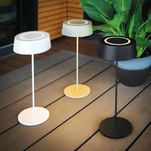Eco-Light Lampe de table batterie LED Cocktail, dim, blanche^ Lampes Décoratives