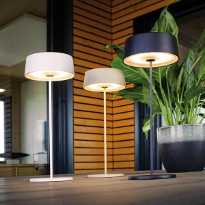 Eco-Light Lampe de table batterie LED Cocktail, dim, dorée^ Lampes Décoratives