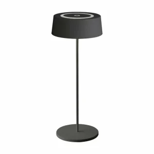 Eco-Light Lampe de table batterie LED Cocktail, dim, noire^ Lampes Décoratives
