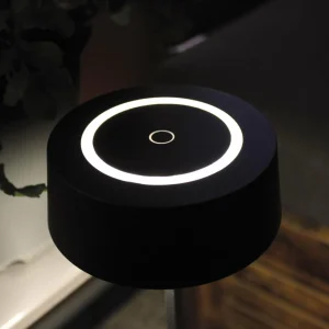 Eco-Light Lampe de table batterie LED Cocktail, dim, noire^ Lampes Décoratives