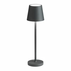 LCD Lampe de table LED 5099, lampe à poser IP54 rechargeable à intensité^ Lampes Décoratives