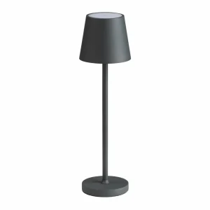 LCD Lampe de table LED 5099, lampe à poser IP54 rechargeable à intensité^ Lampes Décoratives