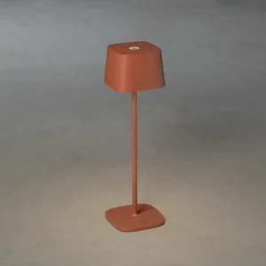 Konstsmide Lampe de table LED Capri extérieur, terracotta^ Lampes Décoratives