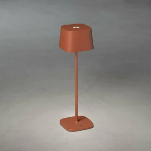 Konstsmide Lampe de table LED Capri extérieur, terracotta^ Lampes Décoratives