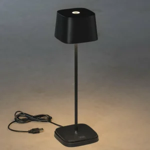 Konstsmide Lampe de table LED Capri pour extérieur, blanche^ Lampes Décoratives