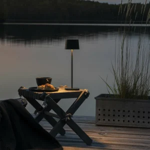 Konstsmide Lampe de table LED Capri pour extérieur, blanche^ Lampes Décoratives