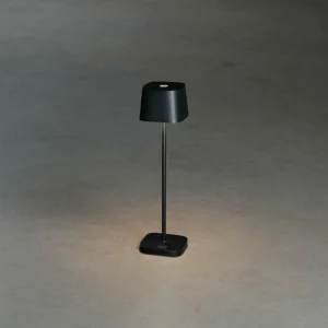 Konstsmide Lampe de table LED Capri-Mini extérieur, noire^ Lampes Décoratives