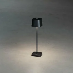 Konstsmide Lampe de table LED Capri-Mini extérieur, noire^ Lampes Décoratives
