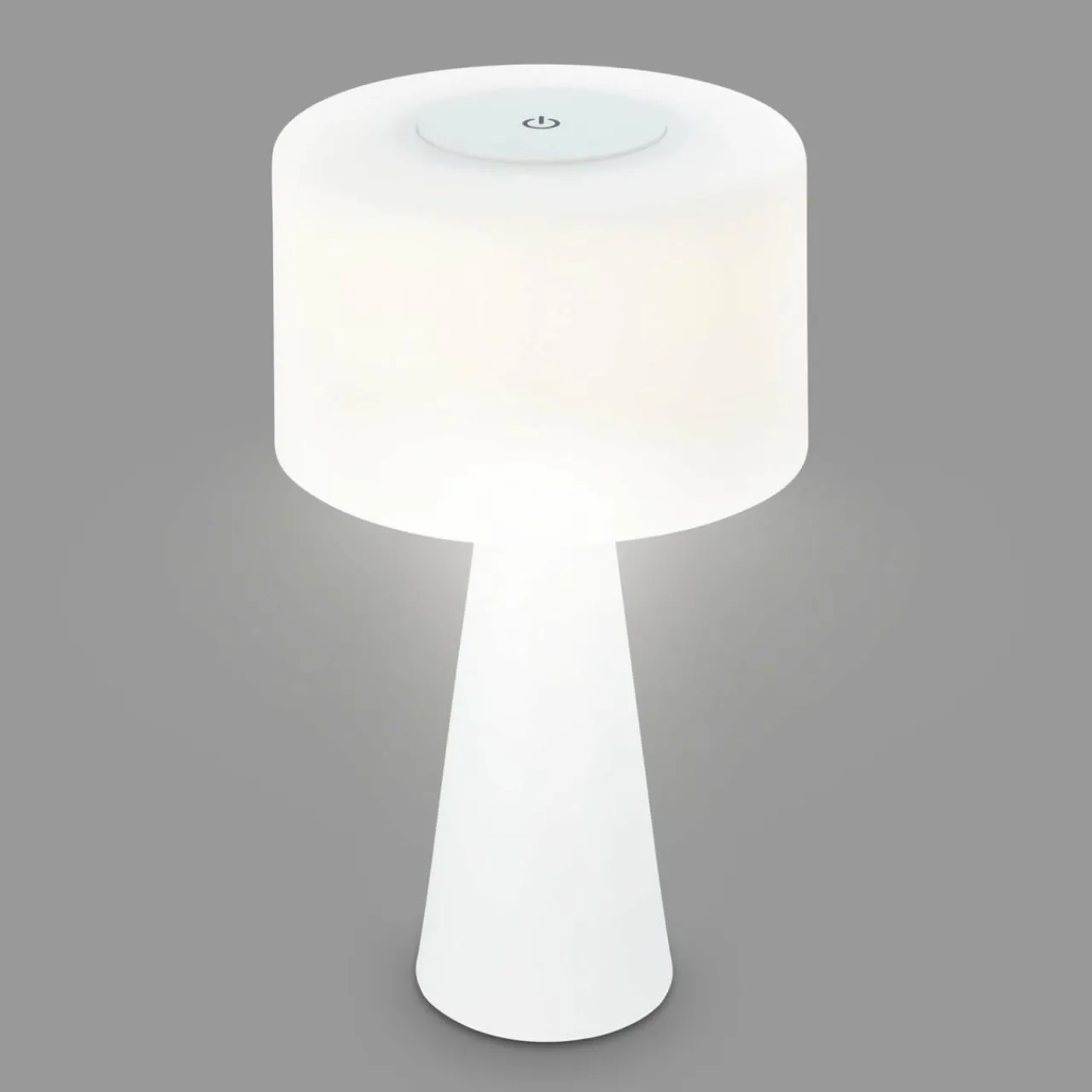lampe_de_table_led_halo_rechargeable_blanc_0.webp Briloner Lampe de table LED Halo, rechargeable, blanc^ Lampes Décoratives