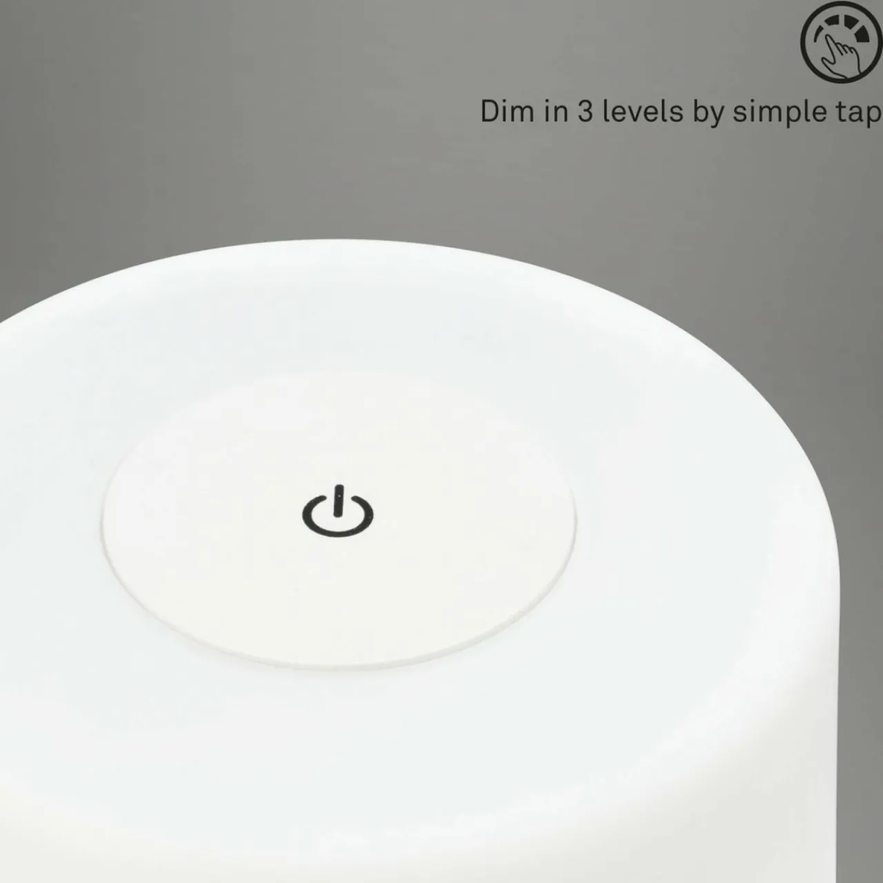lampe_de_table_led_halo_rechargeable_blanc_3.webp Briloner Lampe de table LED Halo, rechargeable, blanc^ Lampes Décoratives