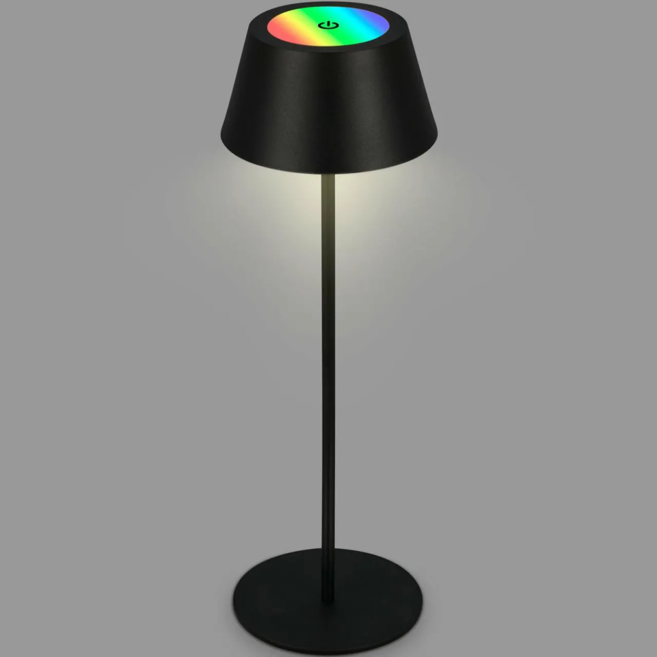 lampe_de_table_led_kiki_avec_lampe__poser_rechargeable_rgbw_noir_0.webp Briloner Lampe de table LED Kiki avec lampe à poser rechargeable RGBW, noir^ Lampes Décoratives