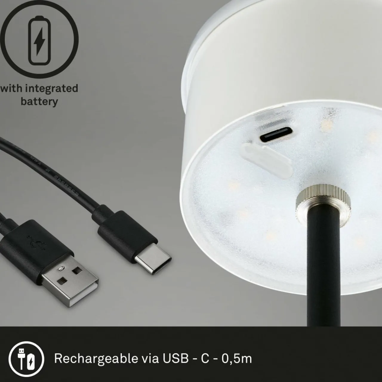 lampe_de_table_led_kiki_avec_lampe__poser_rechargeable_rgbw_noir_3.webp Briloner Lampe de table LED Kiki avec lampe à poser rechargeable RGBW, noir^ Lampes Décoratives