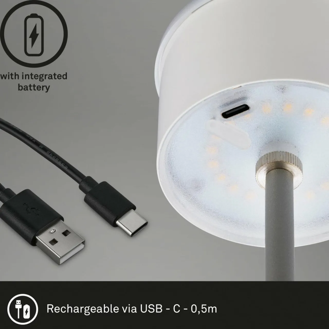 lampe_de_table_led_kiki_avec_poser_rechargeable_rgbw_chrome_mat_3.webp Briloner Lampe de table LED Kiki avec poser rechargeable RGBW, chrome mat^ Lampes Décoratives