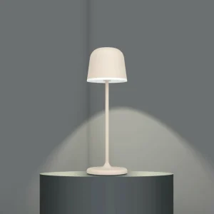 EGLO Lampe de table LED Mannera, batterie, sable^ Lampes Décoratives
