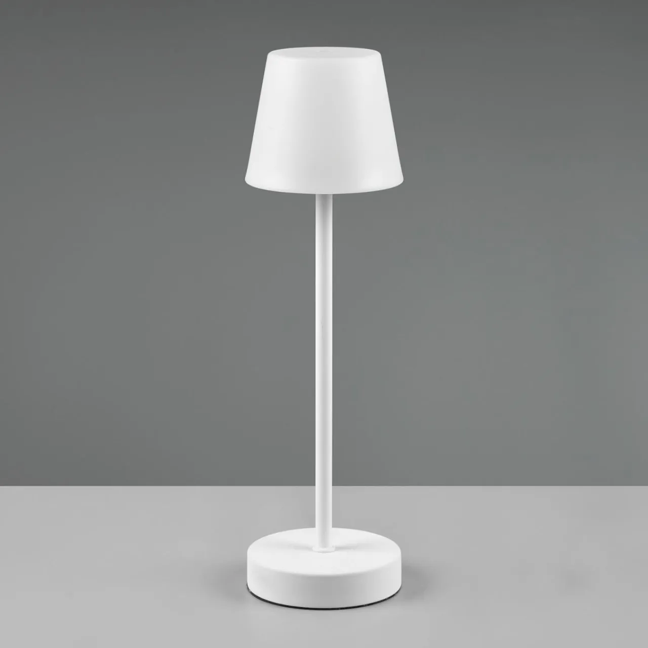 lampe_de_table_led_martinez_variateurcct_blanche_1.webp Reality Leuchten Lampe de table LED Martinez variateur/CCT, blanche^ Lampes Décoratives