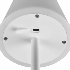 Reality Leuchten Lampe de table LED Martinez variateur/CCT, blanche^ Lampes Décoratives