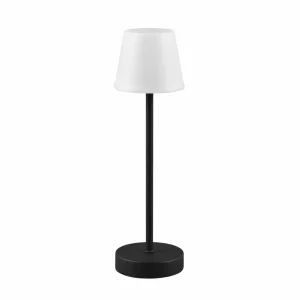 Reality Leuchten Lampe de table LED Martinez variateur/CCT, noire^ Lampes Décoratives
